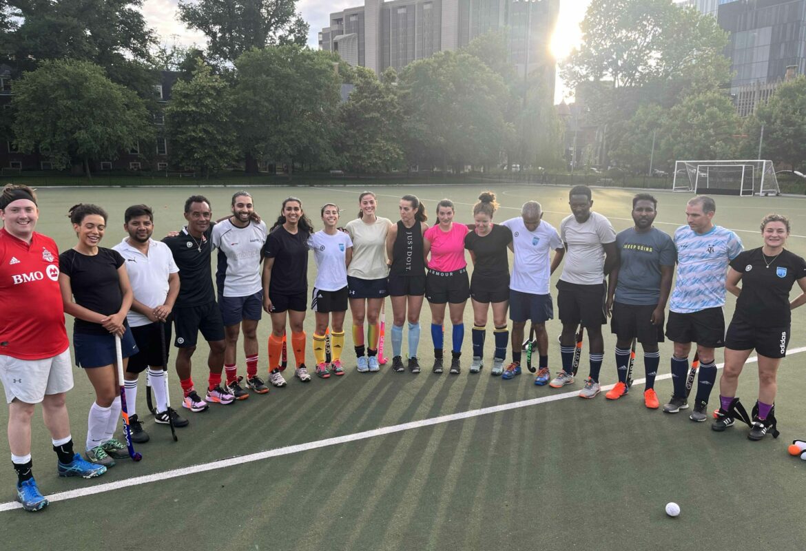 Colour sock day at Toronto United